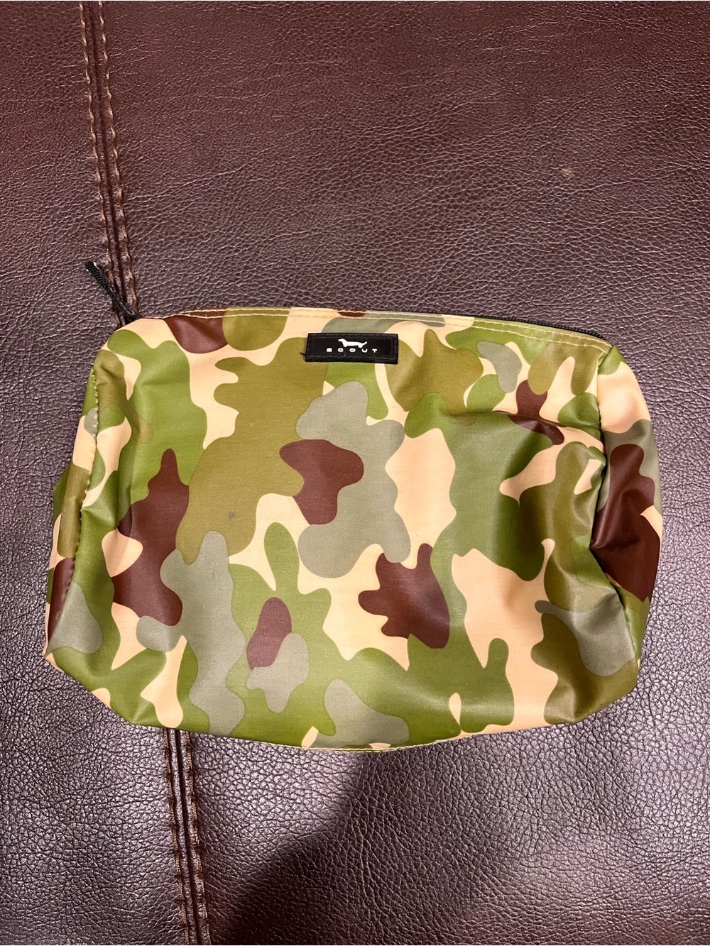 Scout Mini Pouch in Green Camouflage